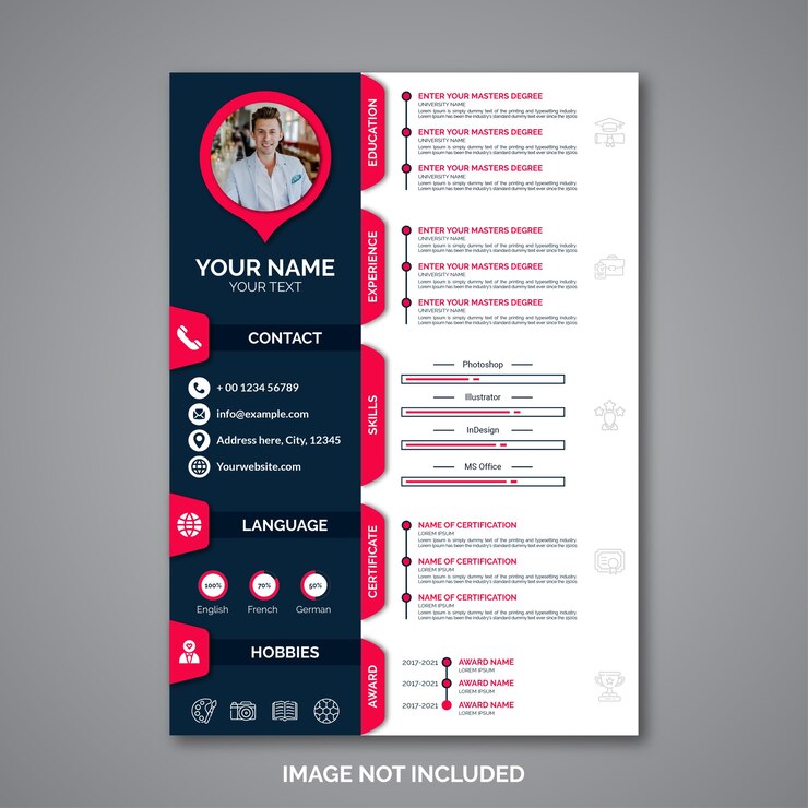 Modello di curriculum vitae professionale