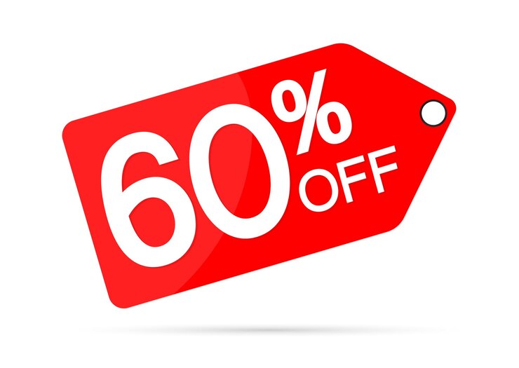 Vettore modello di design del poster in vendita a 60% di sconto