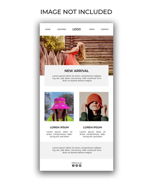 Modello di email e-commerce