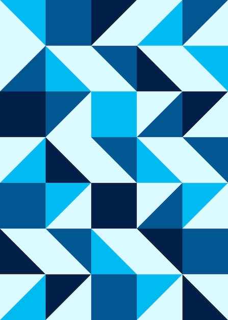 Modello di forme geometriche della baia delle ostriche