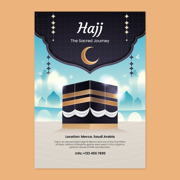 Modello di hajj realistico