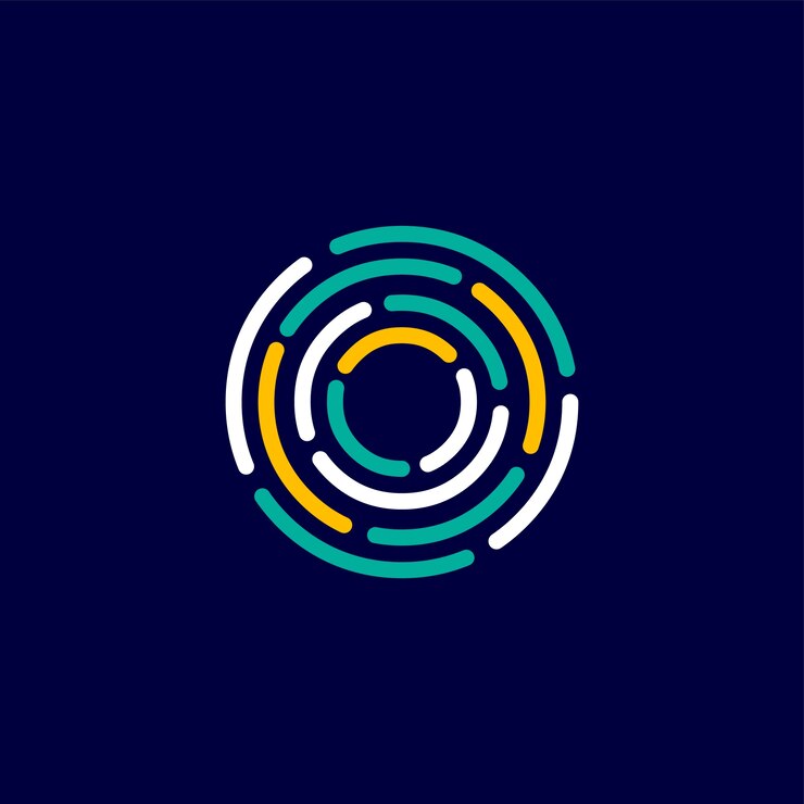 modello di identità logo colore lettera alfabeto