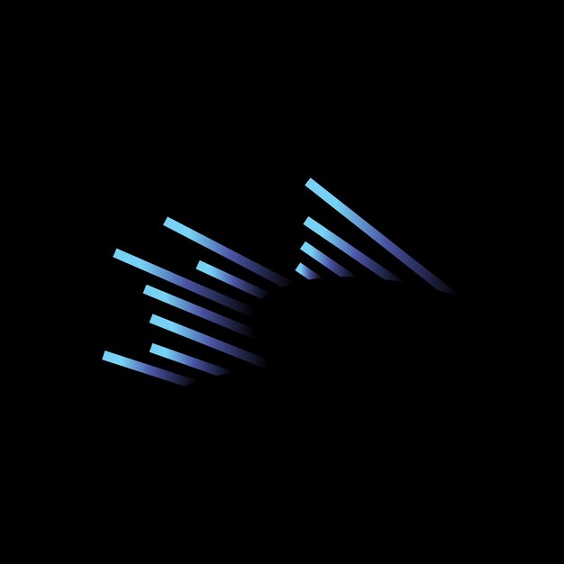 Modello di illustrazione vettoriale del simbolo del design del paesaggio della natura del cielo del logo Aurora