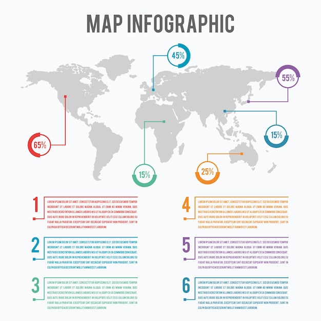 Modello di infografica