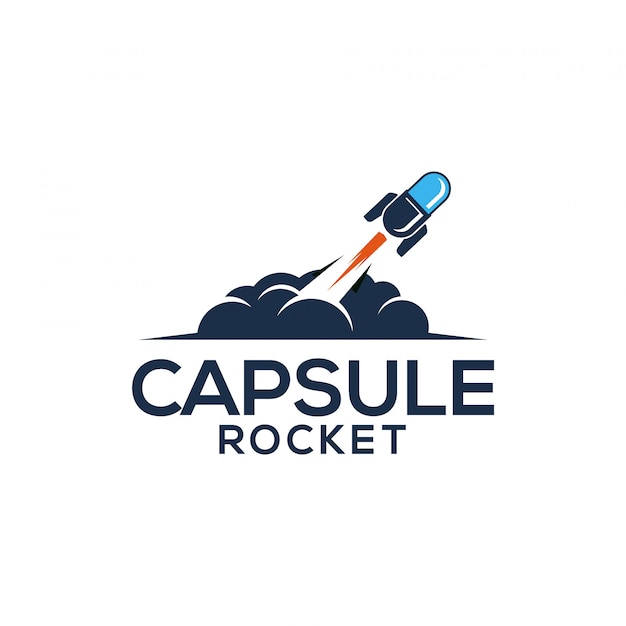 Modello di logo a capsula