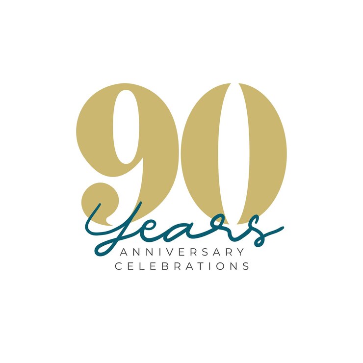 modello di logo anniversario
