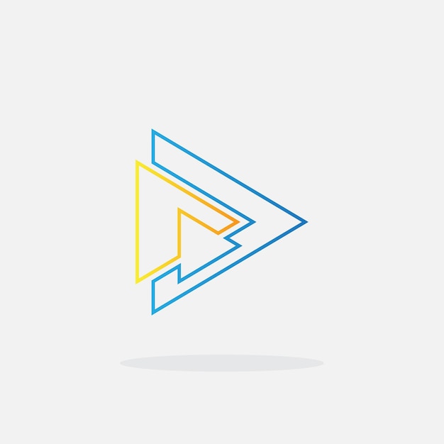 modello di logo di gioco semplice