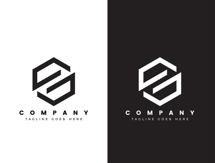 modello di logo lettera sg o gs