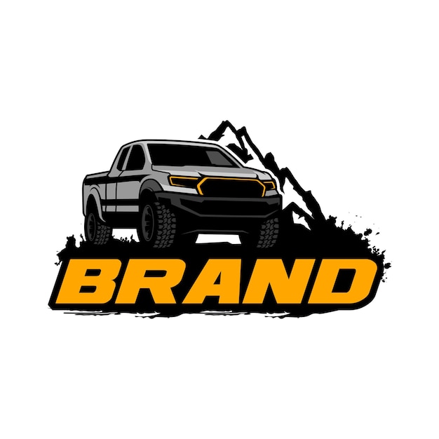 Modello di logo off road