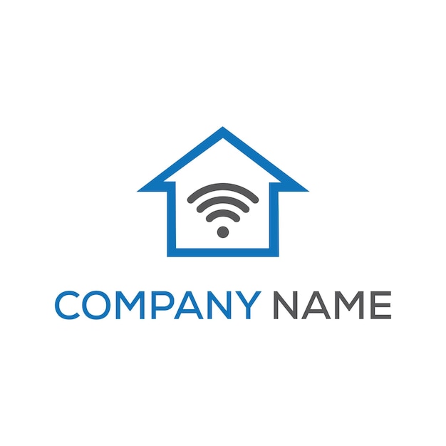 Modello di logo per case e immobili