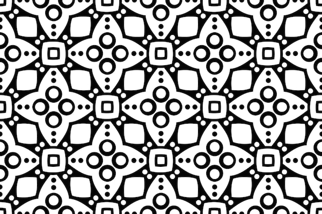 Modello di lusso Mandala di sfondo nero
