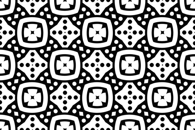 Modello di lusso Mandala di sfondo nero
