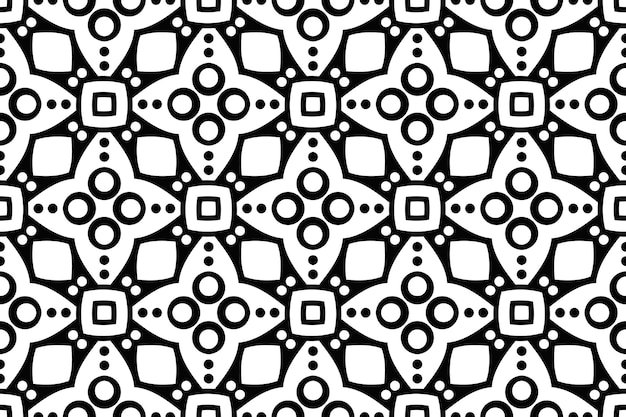 Modello di lusso Mandala di sfondo nero