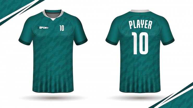 Vettore modello di maglia da calcio