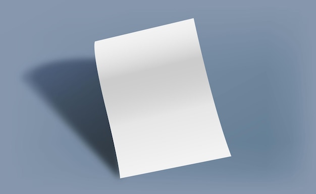 Modello di modello di foglio A4