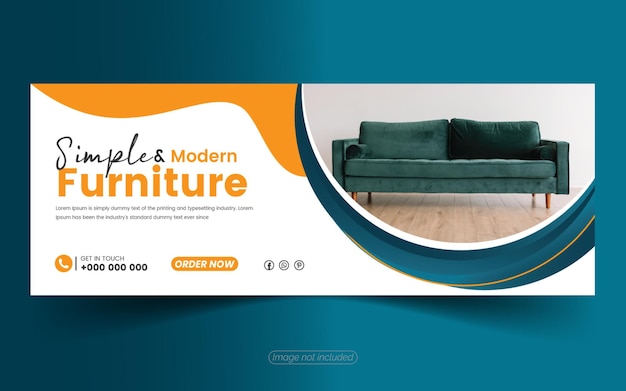 Modello di pagina di copertina di Facebook per il marketing digitale di Vector