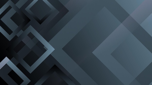 Modello di pagina di destinazione per forme a gradiente geometrico