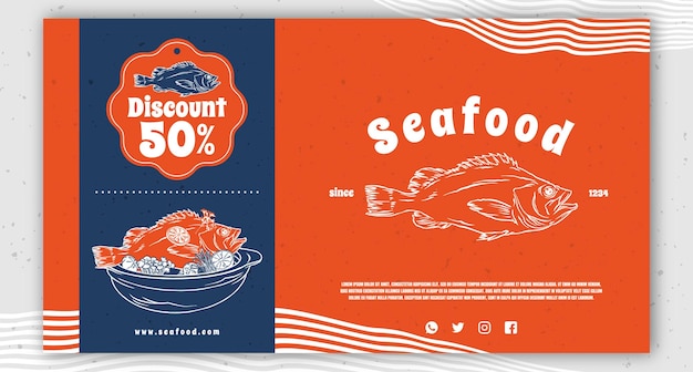 modello di pesce di mare