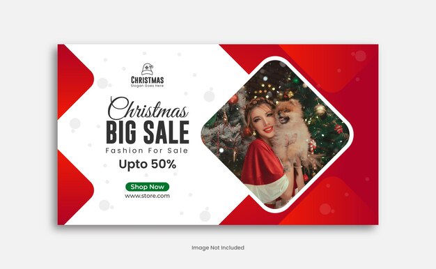 Modello di post sui social media di Natale o post di storie di Instagram Vettore Premium