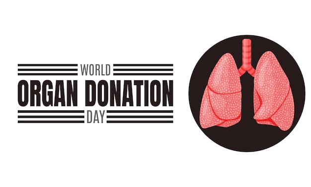 modello di post sui social media per la giornata mondiale della donazione di organi