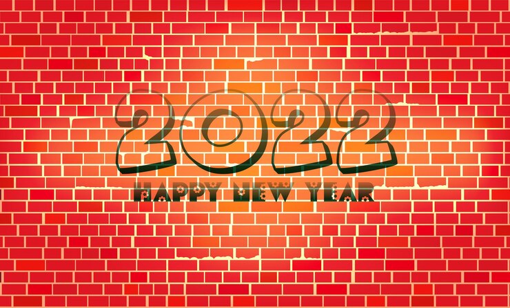 Vettore modello di progettazione banner di capodanno