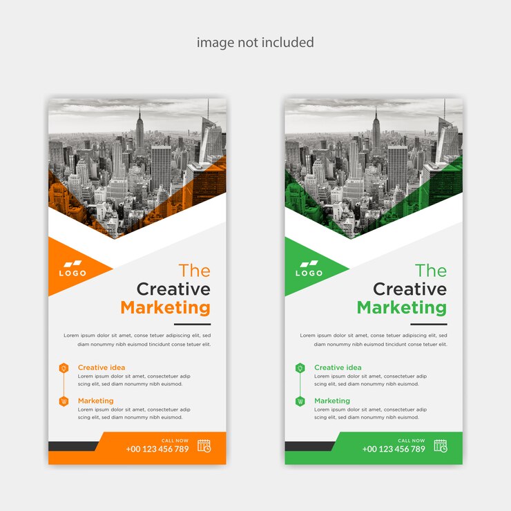 Modello di progettazione creativa DL Flyer