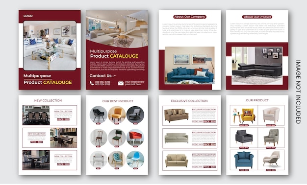 Modello di progettazione del catalogo dei prodotti e del portafoglio multiuso