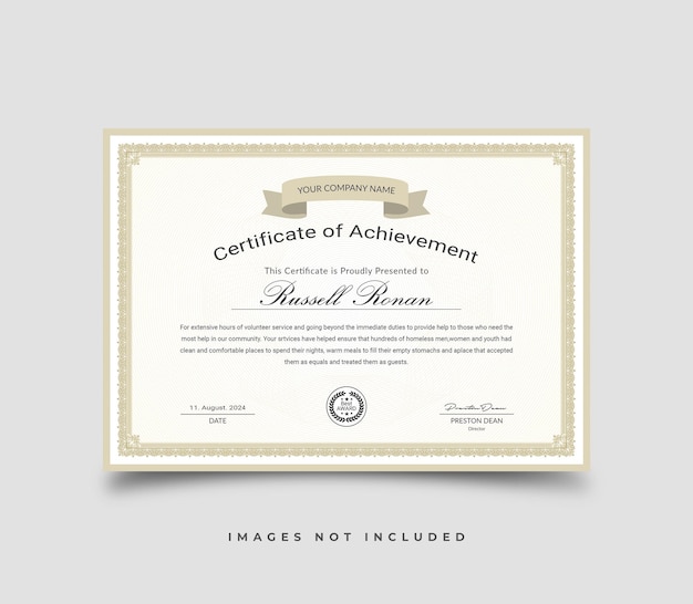 Modello di progettazione del certificato