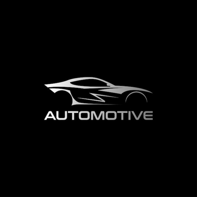 Modello di progettazione del logo dell'auto automobilistica