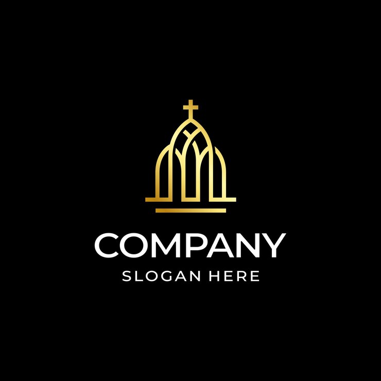 Modello di progettazione del logo di classe della Chiesa