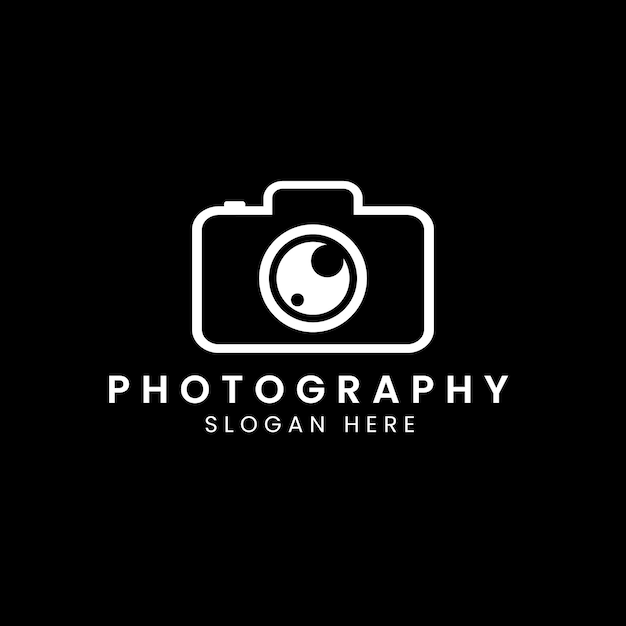 Modello di progettazione del logo fotografico