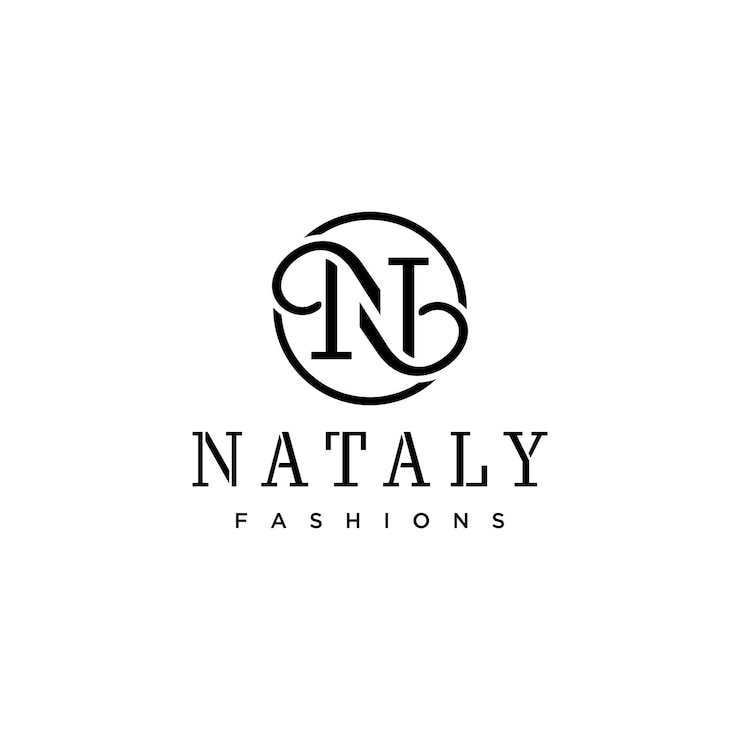 Vettore modello di progettazione del logo geometrico del segno n moderno dell'illustrazione creativa