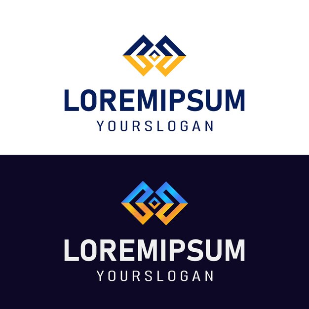Modello di progettazione del logo vettoriale