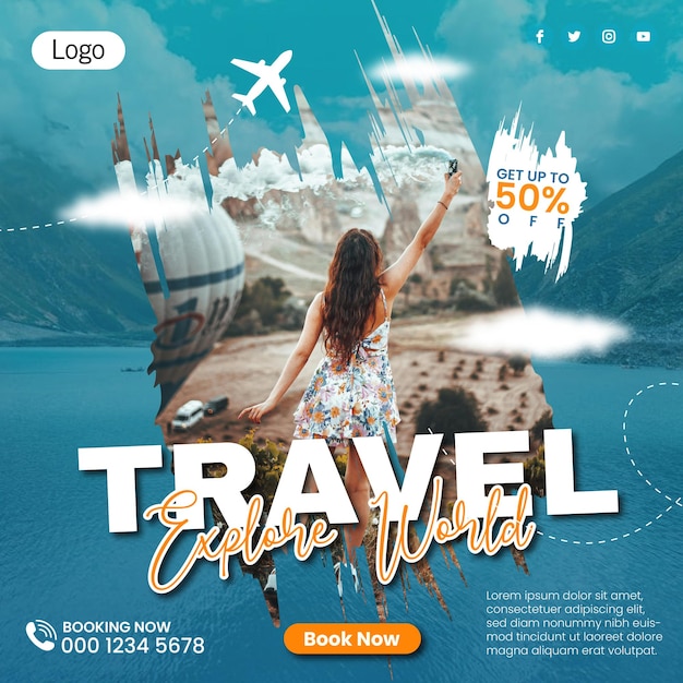 Modello di progettazione del post di viaggio