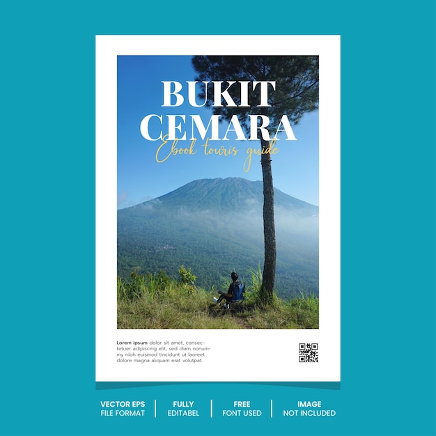Modello di progettazione del poster del volantino dell'agenzia di viaggi