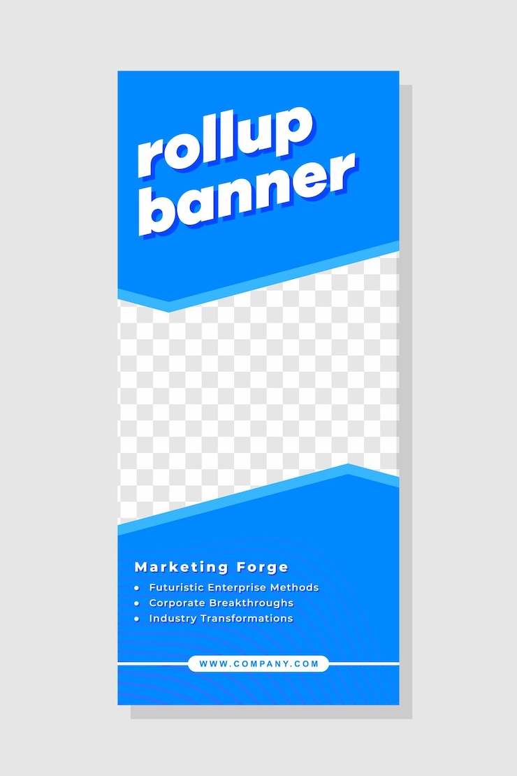 Vettore modello di progettazione del supporto per banner a rullo vector eps 10