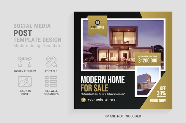 Modello di progettazione della casa in vendita