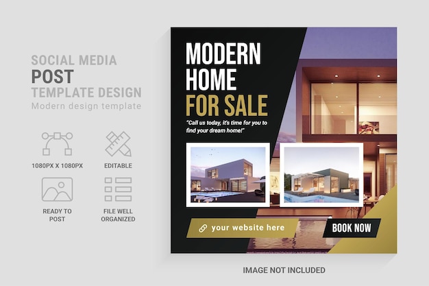 Modello di progettazione della casa in vendita