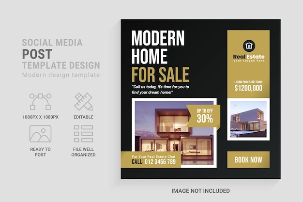 Modello di progettazione della casa in vendita