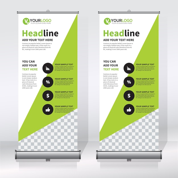 Modello di progettazione di banner creativo