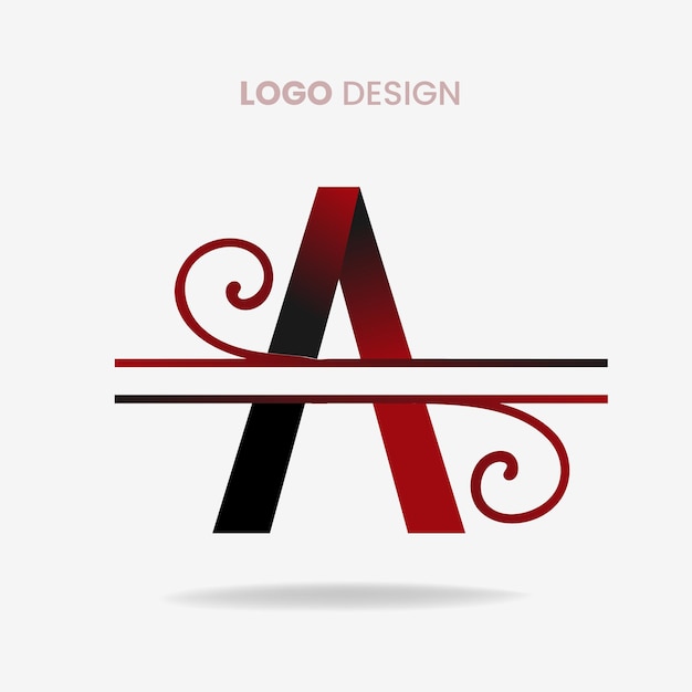 Modello di progettazione logo di lusso