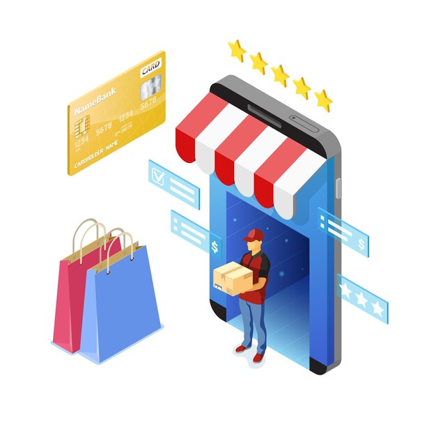 Modello di progettazione vettoriale del sito web