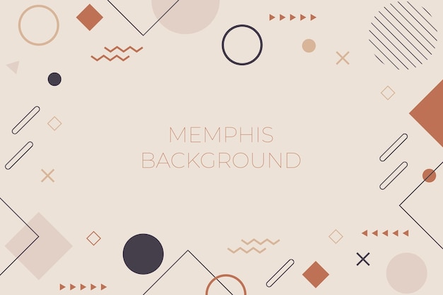 Modello di sfondo di Memphis