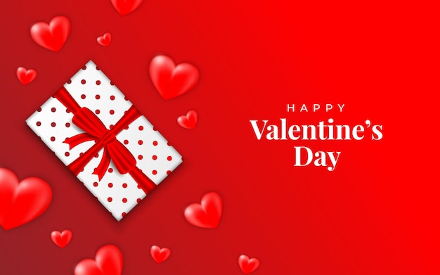 Modello di sfondo di San Valentino