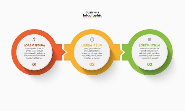 Modello di sfondo per la progettazione di infografiche aziendali