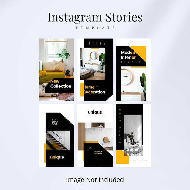 Modello di storie di Instagram