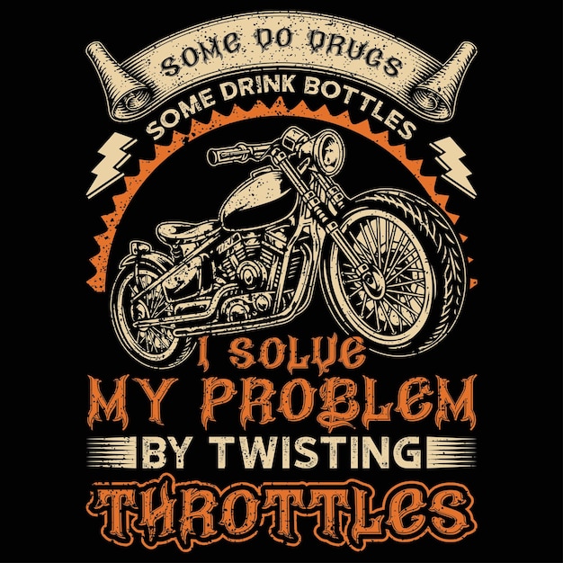 Modello di t-shirt da moto