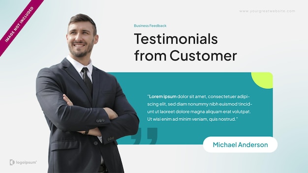 Modello di testimonianza per le imprese