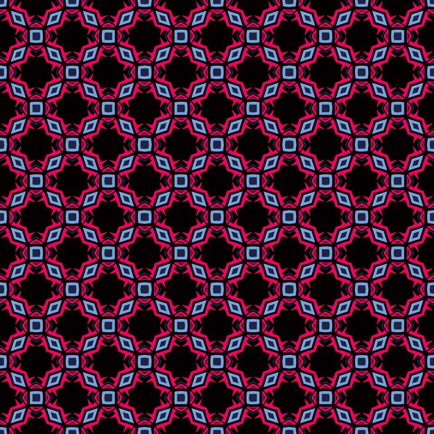 Modello e trama senza cuciture multi colore Design grafico ornamentale colorato multicolore