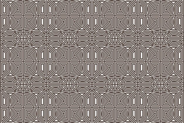 Modello geometrico astratto con linee